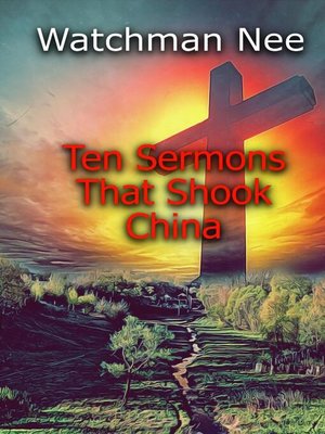 cover image of Ten Sermons That  Shook  China